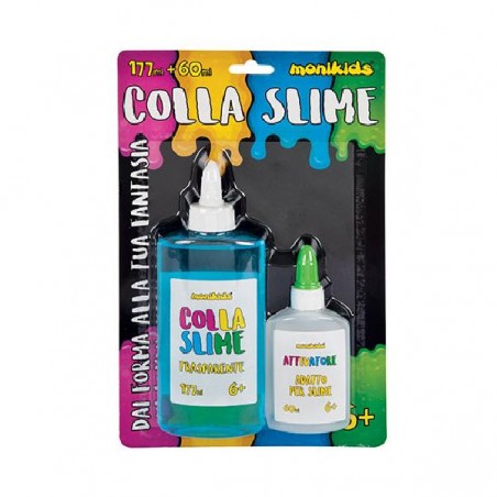 COLLA SLIME 177ml+ATTIVATORE 60ml 12pz [6040003-00.jpg]