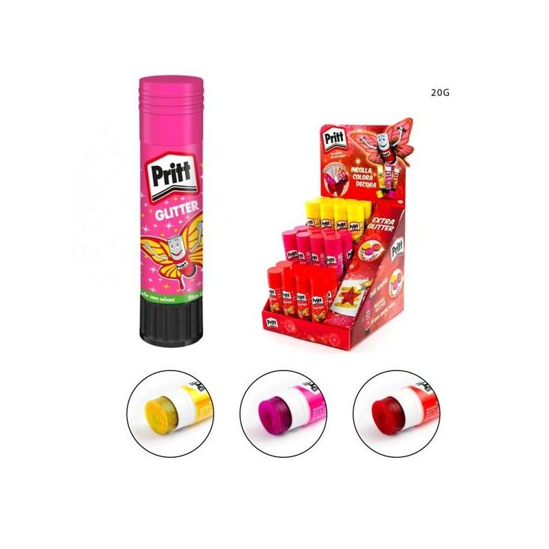 COLLA PRITT-STICK gr20 GLITTER bl.2pz [6044007-00.jpg]