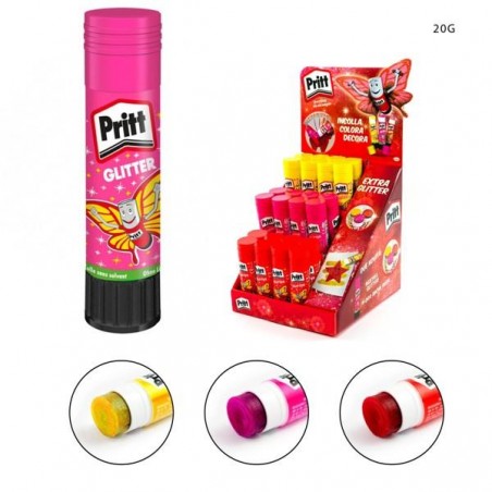 COLLA PRITT-STICK gr20 GLITTER bl.2pz [6044007-00.jpg]