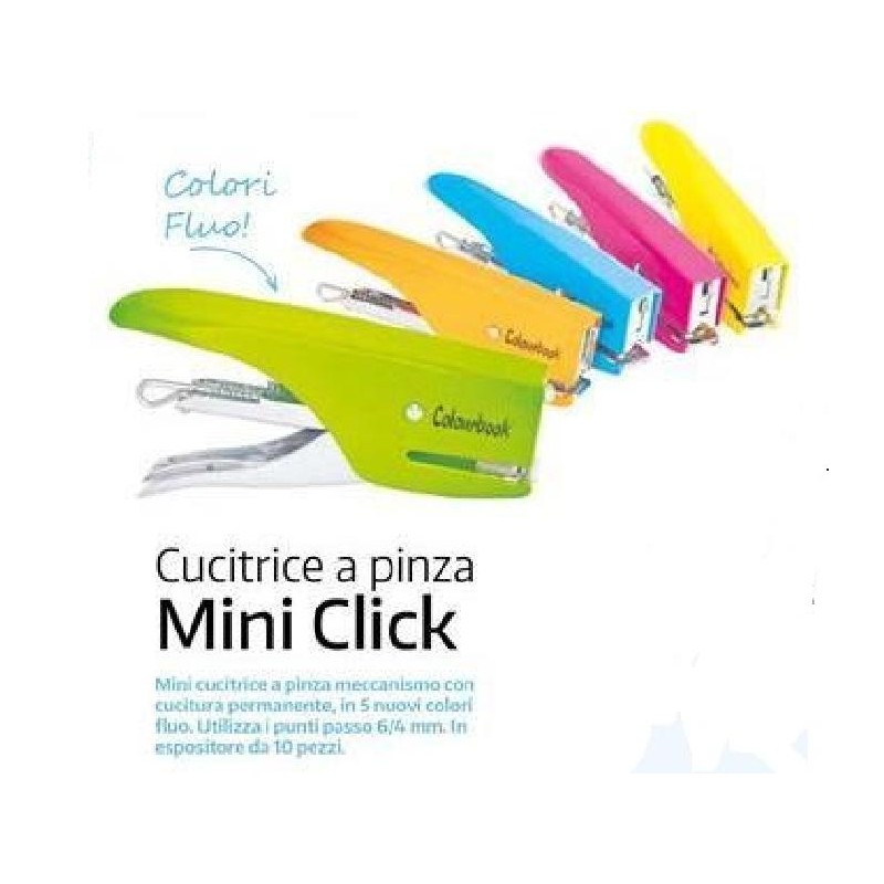CUCITRICE MINI PINZA FLUO ColBOOK [6100104-00.jpg]