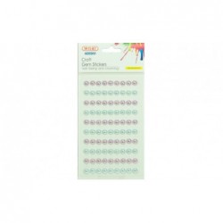 PERLE ADESIVE 100pz AZZURRE E LILLA [8185105-00.jpg]