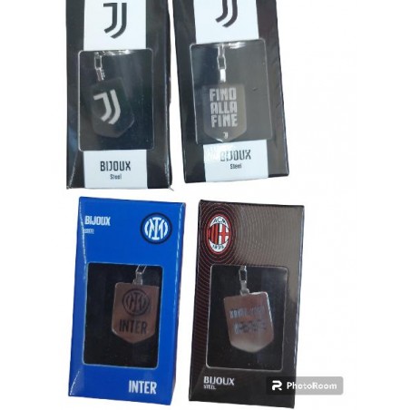 PORTACHIAVI ACCIAIO INTER/MILAN/JUVE [0300241-00.jpg]
