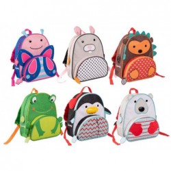 ZAINO ASILO KIDDOS ColBOOK 6mod. Ass TESSUTO,TASCA LATERALE SPALLACCI IMBOTT. [COL23500-00.jpg]