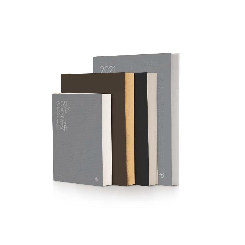 RICAMBIO AGENDA 9x13 gg Carton. GRIGIO [7023XC-00.jpg]