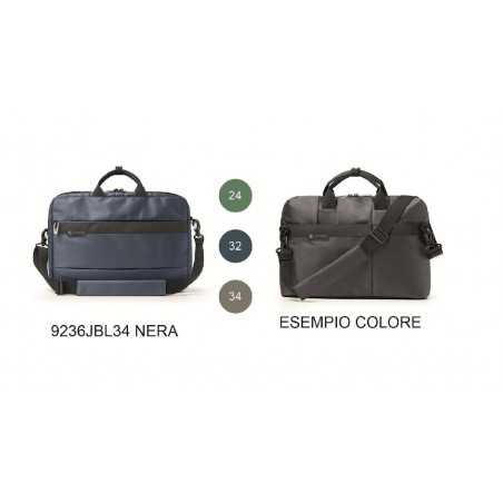 BORSA 2 MANICI JOB TESSUTO TECNICO NERO [9236JBL34-00.jpg]