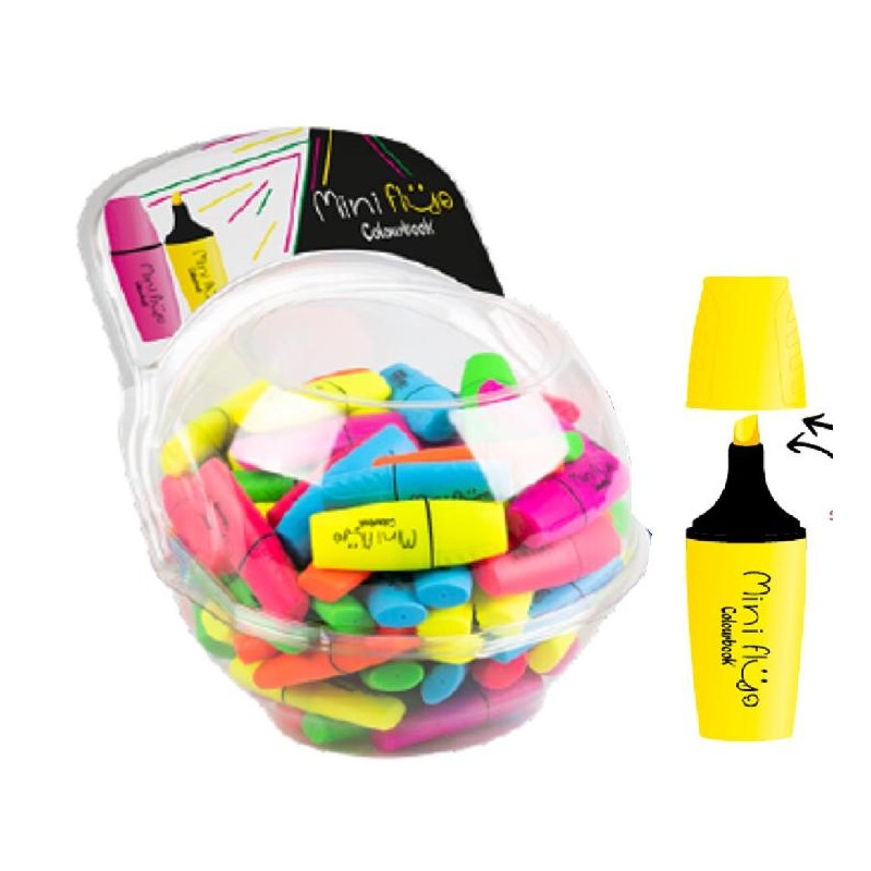 EVIDENZIATORE MINI FLUO 72pz ColBOOK [COL23075-00.jpg]