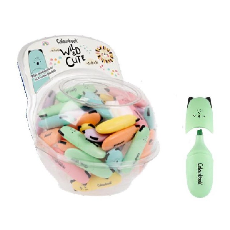 EVIDENZIATORE WILD&CUTE 72pz ColBOOK [COL23090-00.jpg]