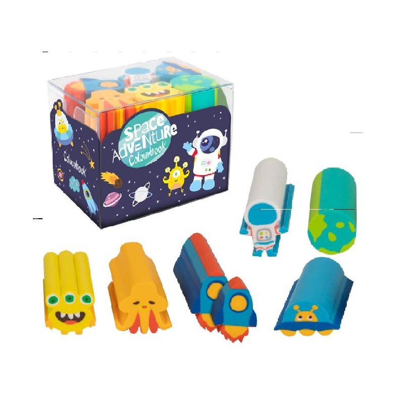 GOMMINE SPACE ADVENTURE 6pz ColourBOOK [COL23010-00.jpg]