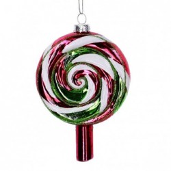 PALLA DI NATALE CON BABBO E LUCI cm15 [9010041-00.jpg]