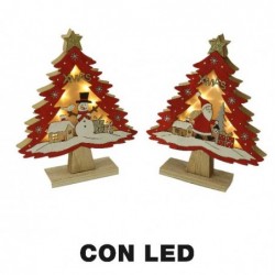 ALBERO LEGNO ROSSO C/LED 14x5x18cm 2sog [9010065-10.jpg]