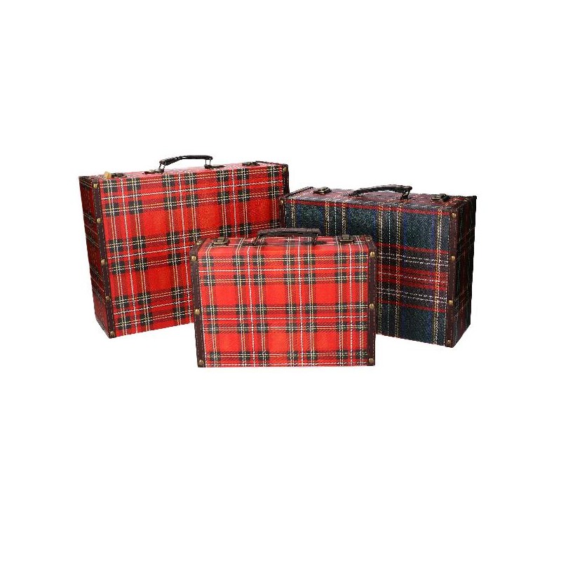 SET 3 VALIGIE ECOPELLE SCOZZESE RETTANG. 30x20x10 - 35x25x12 - 40x30x14 [9010077-00.jpg]