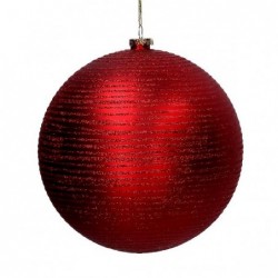 SFERA PLAST. ROSSO GLITTER d.20cm [9015281-00.jpg]