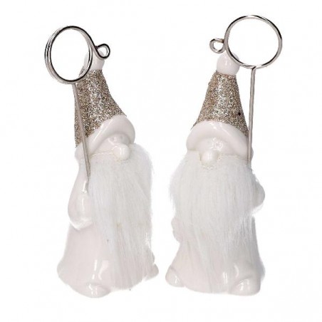 ---SEGNAPOSTO GNOMO CERAMICA BIANCO [9010151-00.jpg]