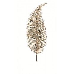 PICK FOGLIA FELCE ORO GLITTER 23cm [TONO21982-00.jpg]