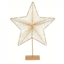 ---STELLA FILI ORO C/LED h.52cm BASE LEG [TONO738-00.jpg]