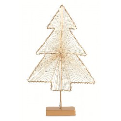 ---ALBERO FILI ORO C/LED h.50cm BASE LEG [TONO737-00.jpg]
