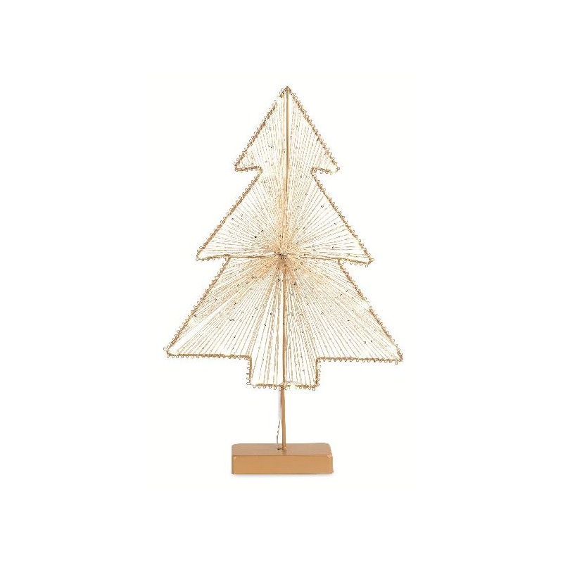 ---ALBERO FILI ORO C/LED h.50cm BASE LEG [TONO737-00.jpg]