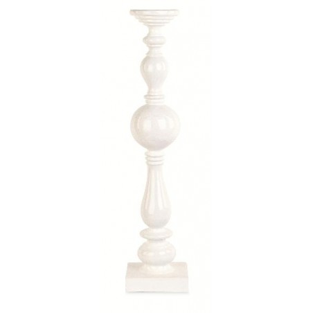 ---CANDELABRO RESINA BIANCO h.70cm [TONO726-00.jpg]