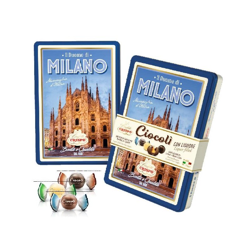 ---SCATOLA METALLO 200gr MILANO CIOCOLI RIPIENI DI LIMONE,RHUM E CAFFE [0151322-00.jpg]