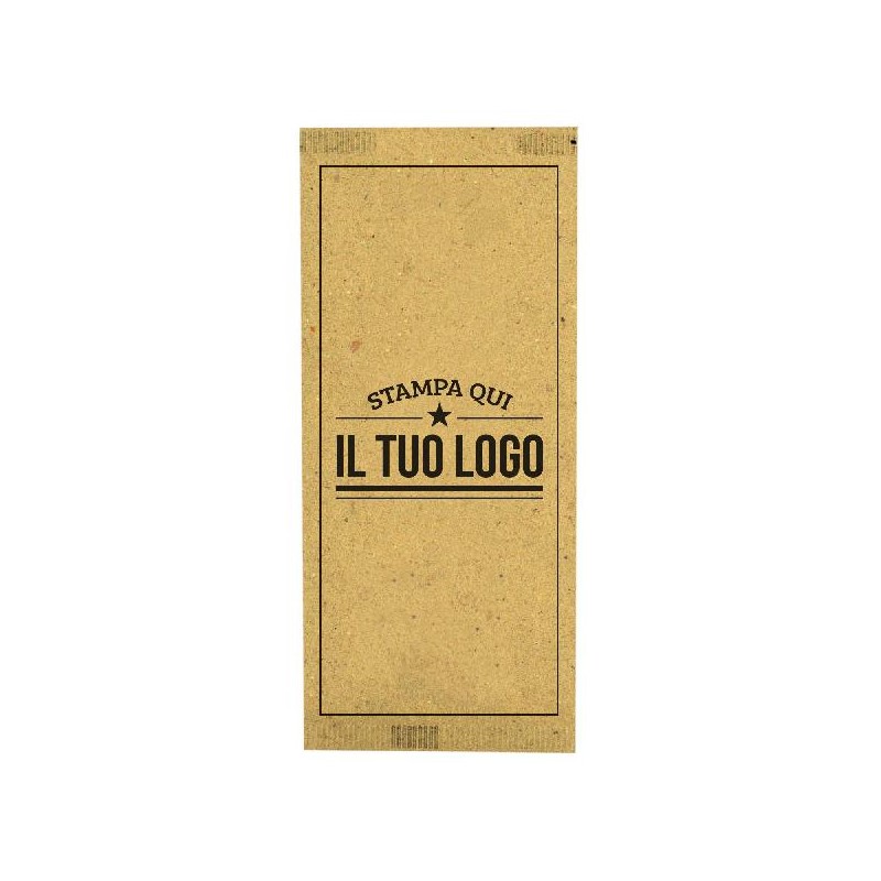 PORTAPOSATE CARTAPAGLIA STAMPATO completo di 2 tovaglioli bianchi [2619940-00.jpg]