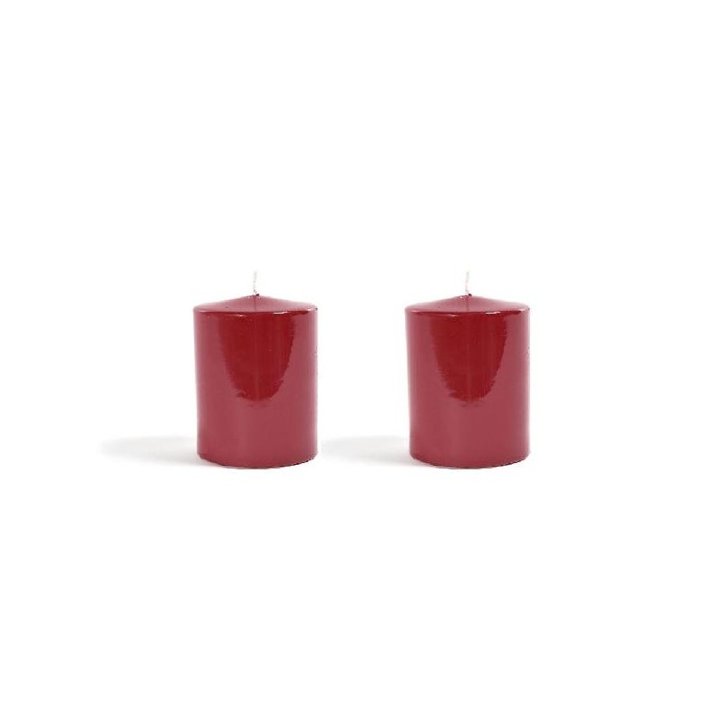CANDELE BORDEAUX d4h5cm  2PZ [0710083-00.jpg]