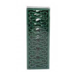 GANCETTI PER ALBERO IN PLASTICA 144pz DI COLORE VERDE FACILI DA UTILIZZARE [9011301-00.jpg]