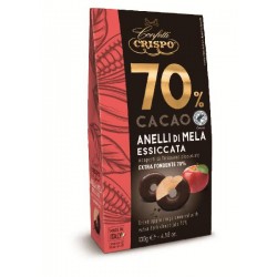 ---DRAGEES MELA ESSICCATA 130gr RICOPERTA CIOCCOLATO FONDENTE 70 [0151336-00.jpg]
