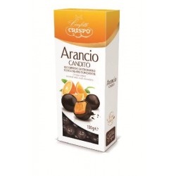 ---DRAGEES ARANCIA CANDITA RICOPERTA DI CIOCCOLATO FONDENTE 130gr [0151347-00.jpg]