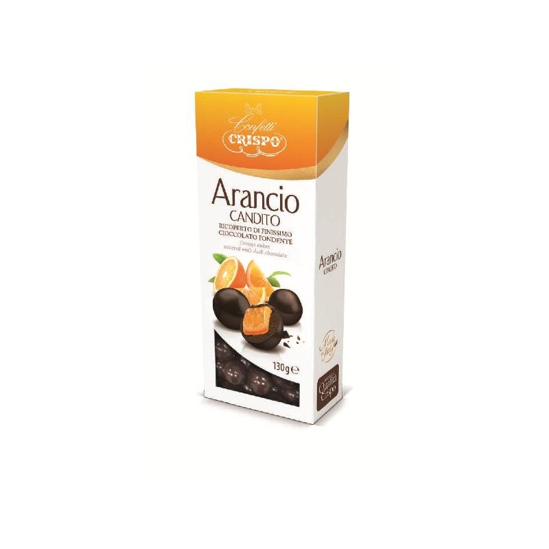 ---DRAGEES ARANCIA CANDITA RICOPERTA DI CIOCCOLATO FONDENTE 130gr [0151347-00.jpg]