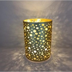 LAMPADA VETRO ORO C/LUCI LED 9x12cm [9015404-10.jpg]