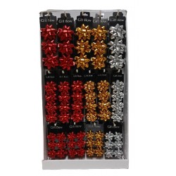 EXPO 60bl.COCOCCARDE MATT ORO/ARG/ROSSO d.15mm 3pz/d.10mm 4pz/d.7mm 6pz [2707002-00.jpg]
