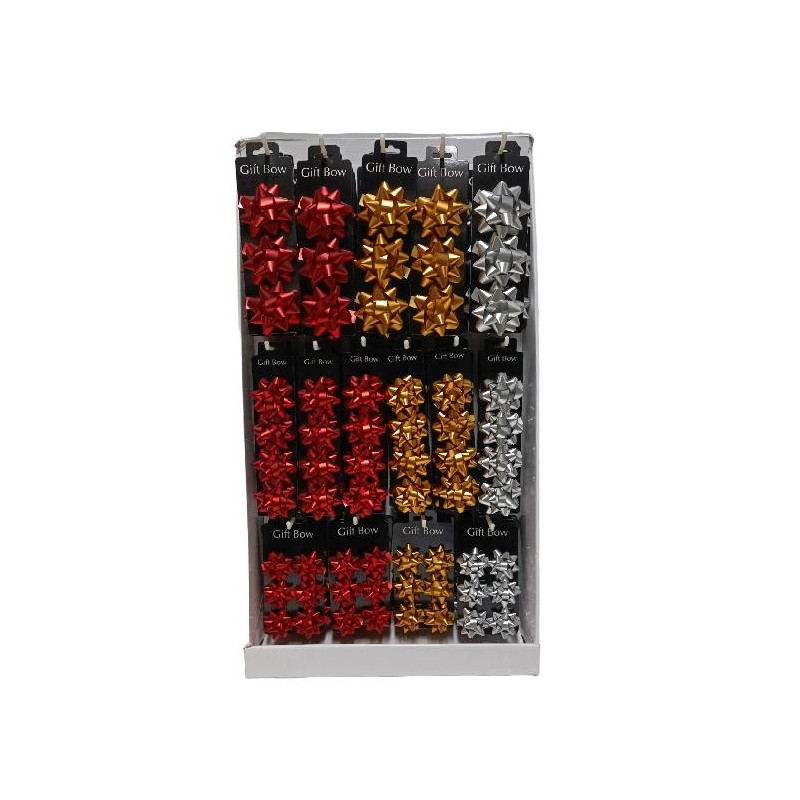 EXPO 60bl.COCOCCARDE MATT ORO/ARG/ROSSO d.15mm 3pz/d.10mm 4pz/d.7mm 6pz [2707002-00.jpg]
