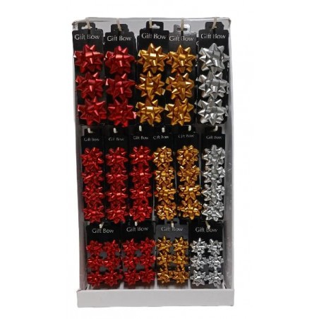 EXPO 60bl.COCOCCARDE MATT ORO/ARG/ROSSO d.15mm 3pz/d.10mm 4pz/d.7mm 6pz [2707002-00.jpg]