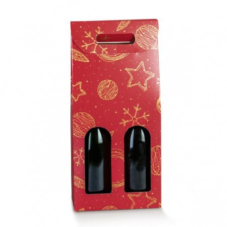 ---PORTA 2 BOTTIGLIA 180x90x385 RED UNIV [TONO39204-00.jpg]