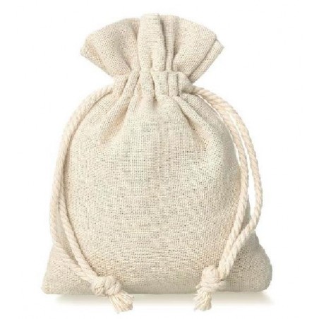SACCHETTO COTONE NATURALE PANNA 9x13cm [0142026-00.jpg]