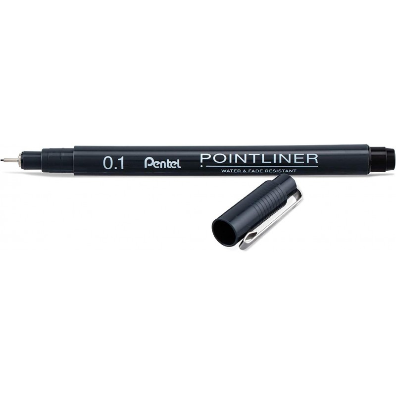 PENTEL POINTLINER 0,1mm NERO PIGMENT [8017361-00.jpg]