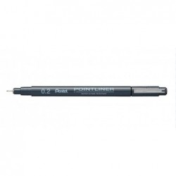 PENTEL POINTLINER 0,2mm NERO PIGMENT [8017362-00.jpg]