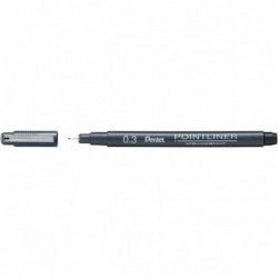 PENTEL POINTLINER 0,3mm NERO PIGMENT [8017363-00.jpg]