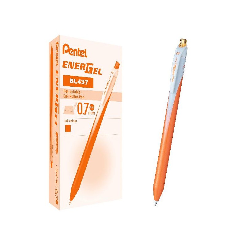 PENTEL ENERGEL BL437 0,7mm ARANCIO [1121554-00.jpg]