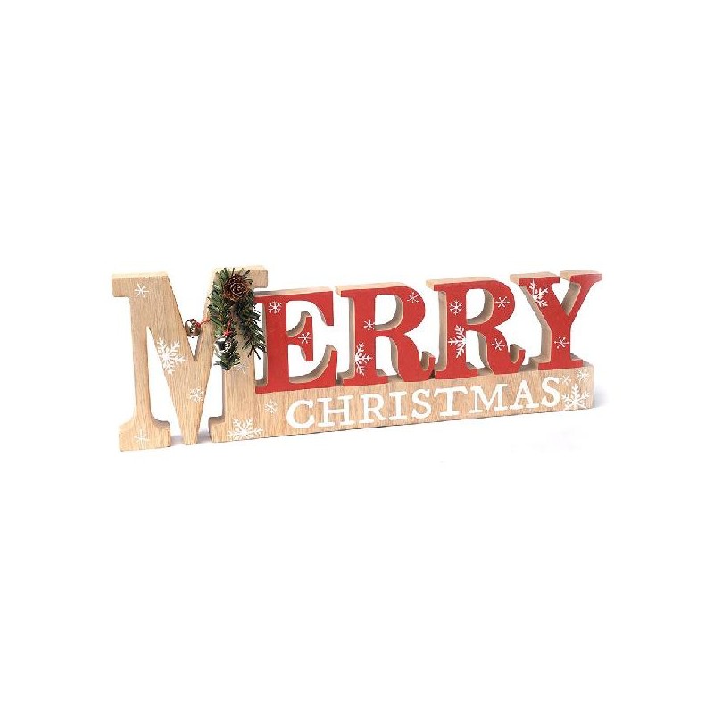 SCRITTA LEGNO MERRY XMAS 13x38cm [9011215-00.jpg]