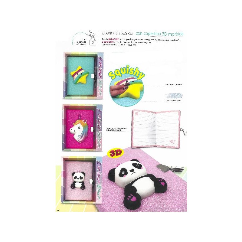 DIARIO SEGRETO 3D COPERTINA MORBIDA [0110005-00.jpg]