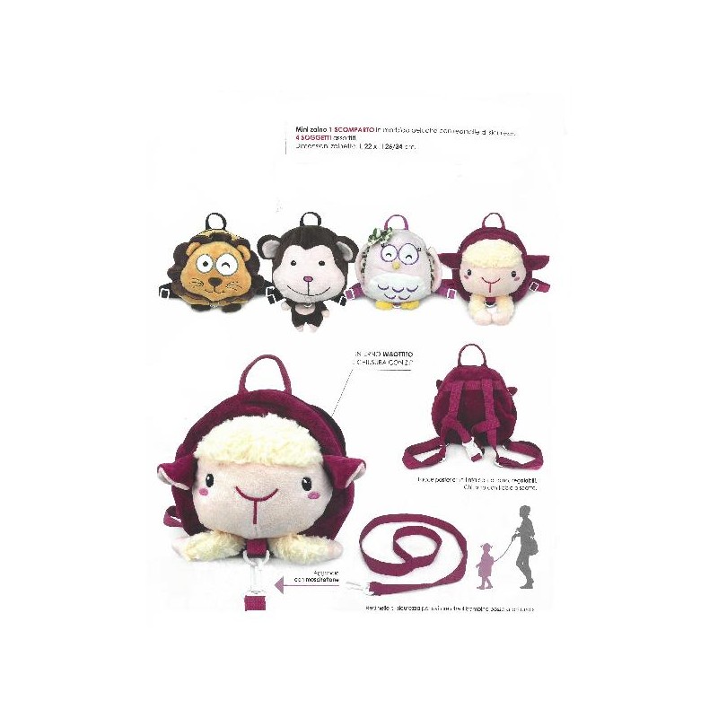 MINI ZAINETTO MORBIDO PELUCHE 4sogg. [0081732-00.jpg]