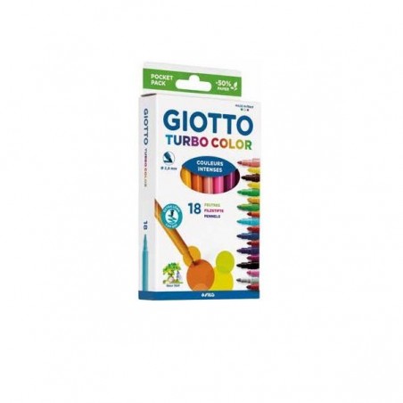 GIOTTO TURBOCOLOR AST. 18pz