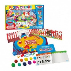 PASTA COLORE CIRCUS LAB MITAMA 43pz PASTA-SCENARIO-MATTARELLO-LIBRICINO COLTELLINO-KIT PERSONAGGI [8201004-10.jpg]