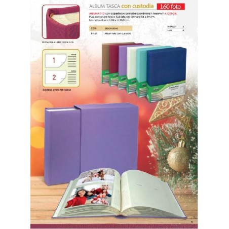 ALBUM FOTO CON CUSTODIA 25x28,5 PER 160 FOTO 13x19 [0081621-00.jpg]