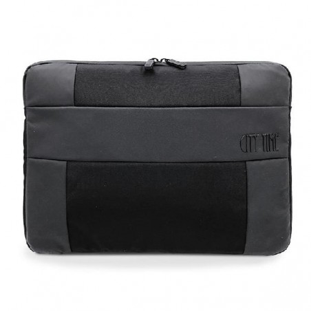 BORSA 2 SCOMPARTI SLEEVE TESSUTO NERO ANTIPIOGGIA [0081388-00.jpg]