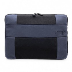 BORSA 2SCOMPARTI SLEEVE TESSUTO NERO/BLU ANTIPIOGGIA [0081389-00.jpg]