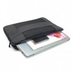 BORSA 2SCOMPARTI SLEEVE TESSUTO NERO/BLU ANTIPIOGGIA [0081389-10.jpg]