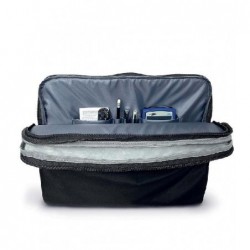 BORSA 2SCOMPARTI SLEEVE TESSUTO NERO/BLU ANTIPIOGGIA [0081389-20.jpg]