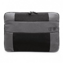 BORSA 2SCOMPARTI SLEEVE TESSUTO NERO/GRI ANTIPIOGGIA [0081390-00.jpg]